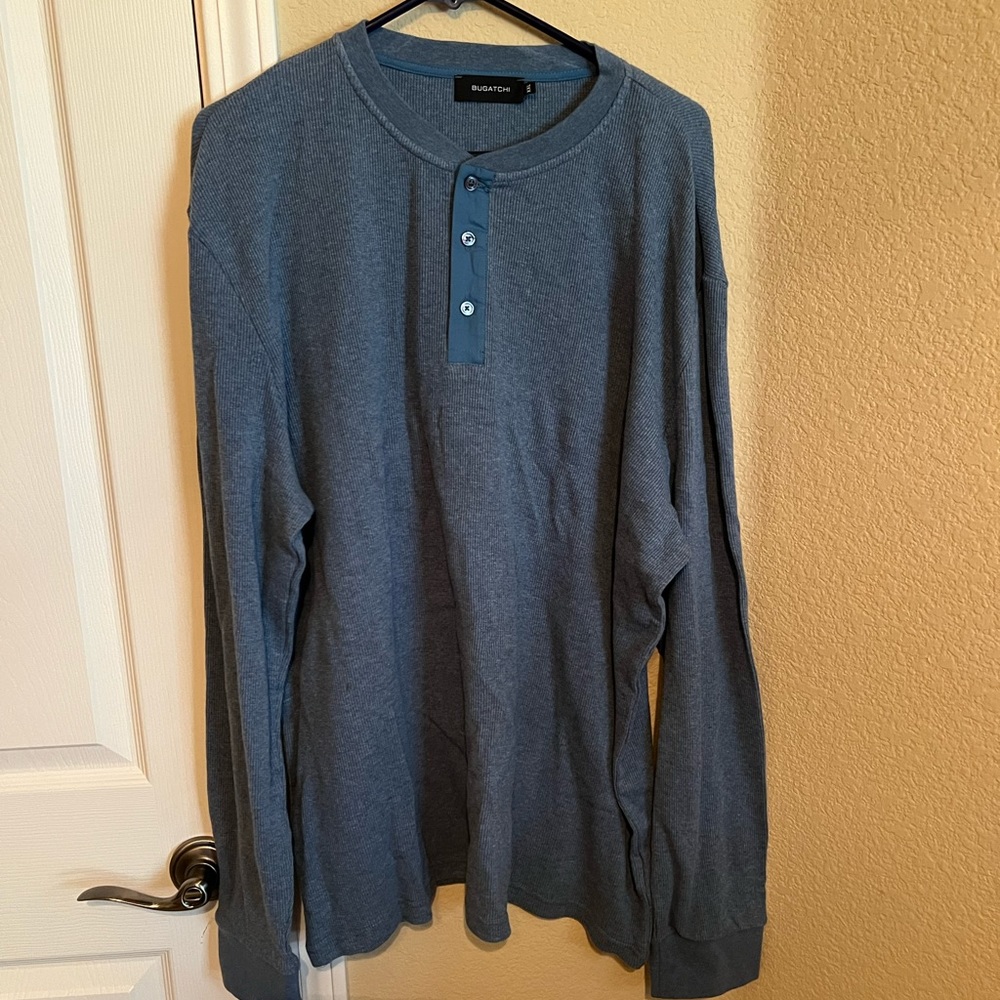 Bugatchi Waffle Shirt -‎ NWOT - XXL